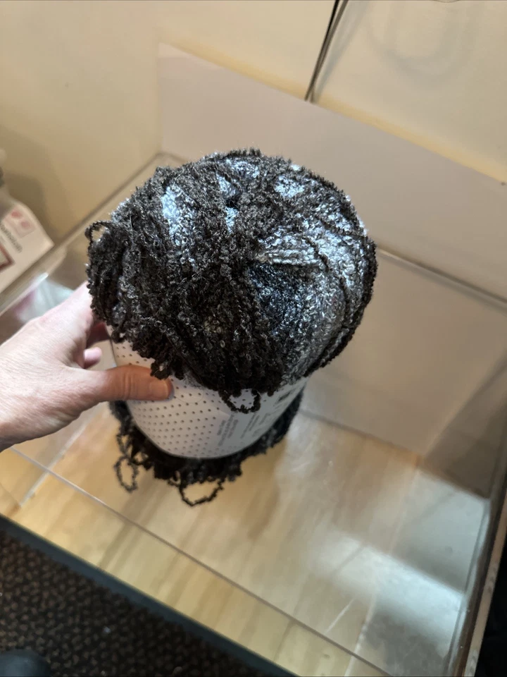 Buttercream Luxe Craft Rainbow Boucle Yarn LARGE 8oz - Color“Koala” BRBM-116 - Image 2 of 4