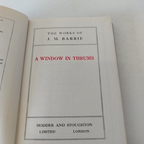 A Window in Thrums By J.M. Barrie Vintage Hardback Book Hodder & Stoughton Ltd - Imagen 10 de 13