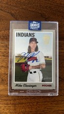 2020 Topps Archives Signature Series Mike Clevinger Auto /42 Cleveland Indians
