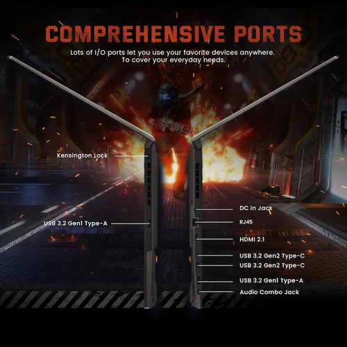 ASUS - TUF Gaming A16 16" Laptop,AMD Ryzen 7 7445HS,NVIDIA GeForce RTX 4050,64GB - Picture 5 of 9