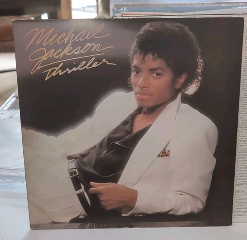 Michael Jackson Thriller LP Vinyl OG 1982 1st Press MISPRINT RARE VG QE 38112 - Imagen 3 de 20