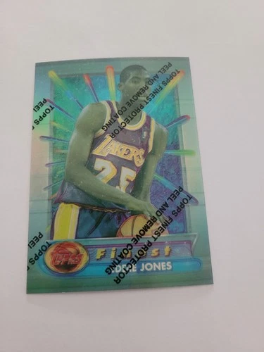 1994 Topps Finest Basketball Refractor Eddie Jones #323
