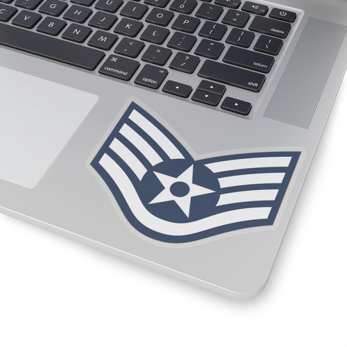 E5 USAF SSGT (United States) (Military Rank) STICKER Vinyl Kiss-Cut Decal - Picture 15 of 25