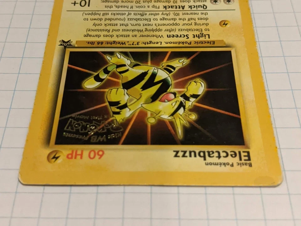 Pokémon Electabuzz 2/53 HP Movie Promo WoTC Promo - Image 3 of 4