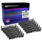 12PK Compatible Black Ribbon Cartridges for Epson S015329