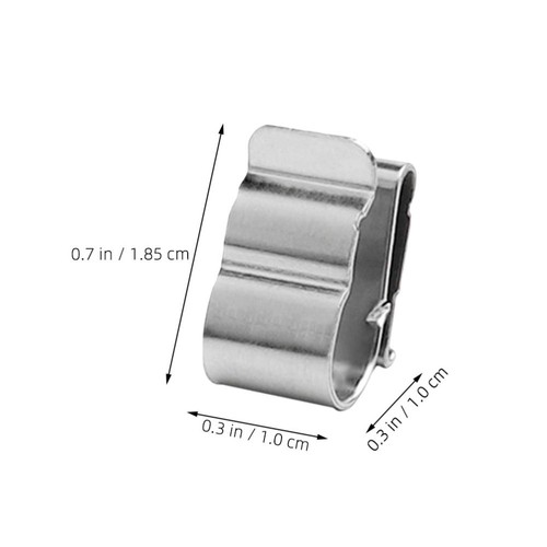 20 Pezzi Morsetto Fotovoltaico Supporto Filo Clip Set Morsetti Modulo Solare - Foto 3 di 12