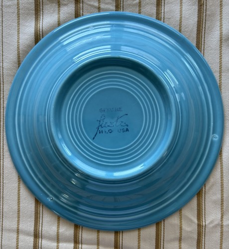 Vintage Fiestaware tiefer Teller / Schale in türkis - 1936 - Bild 3 von 6