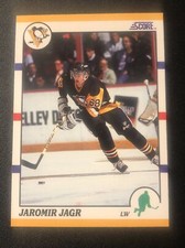 1990-91 Score Traded Jaromir Jagr Rookie #70T