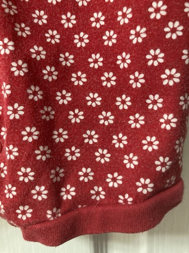 NEW UPLOAD π Red & White Floral One Piece Romper H & M Baby Girls 9-12 Months - Picture 6 of 7