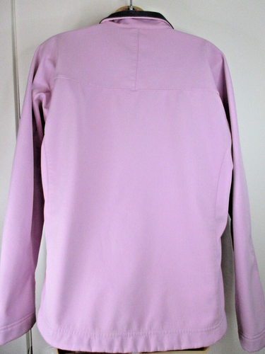 Lands End GIACCA DONNA ROSA MEDIO CERNIERA COMPLETA Windcheck morbido pile foderato - Foto 9 di 10