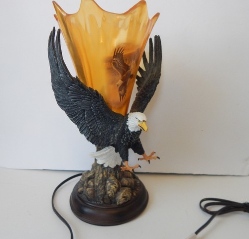 2014 Bradford Ex ""Golden Majesty Eagle"" Escultura Torhiere Lámpara de Ted Blaylock" - Imagen 8 de 11