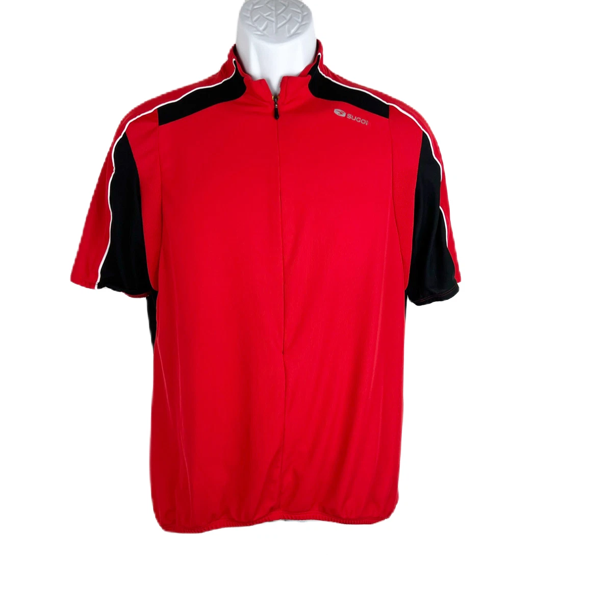 Ensemble de maillot de cyclisme à manches courtes pour hommes - Marin - Anti-UV - Respirant