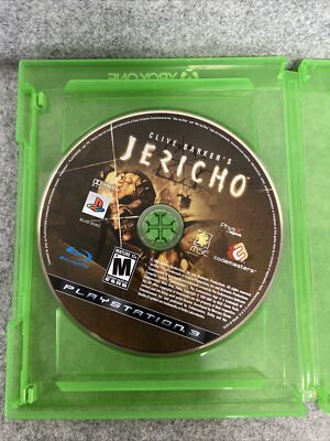 Clive Barker's Jericho (Sony PS3)-different case,front cover missing- still  