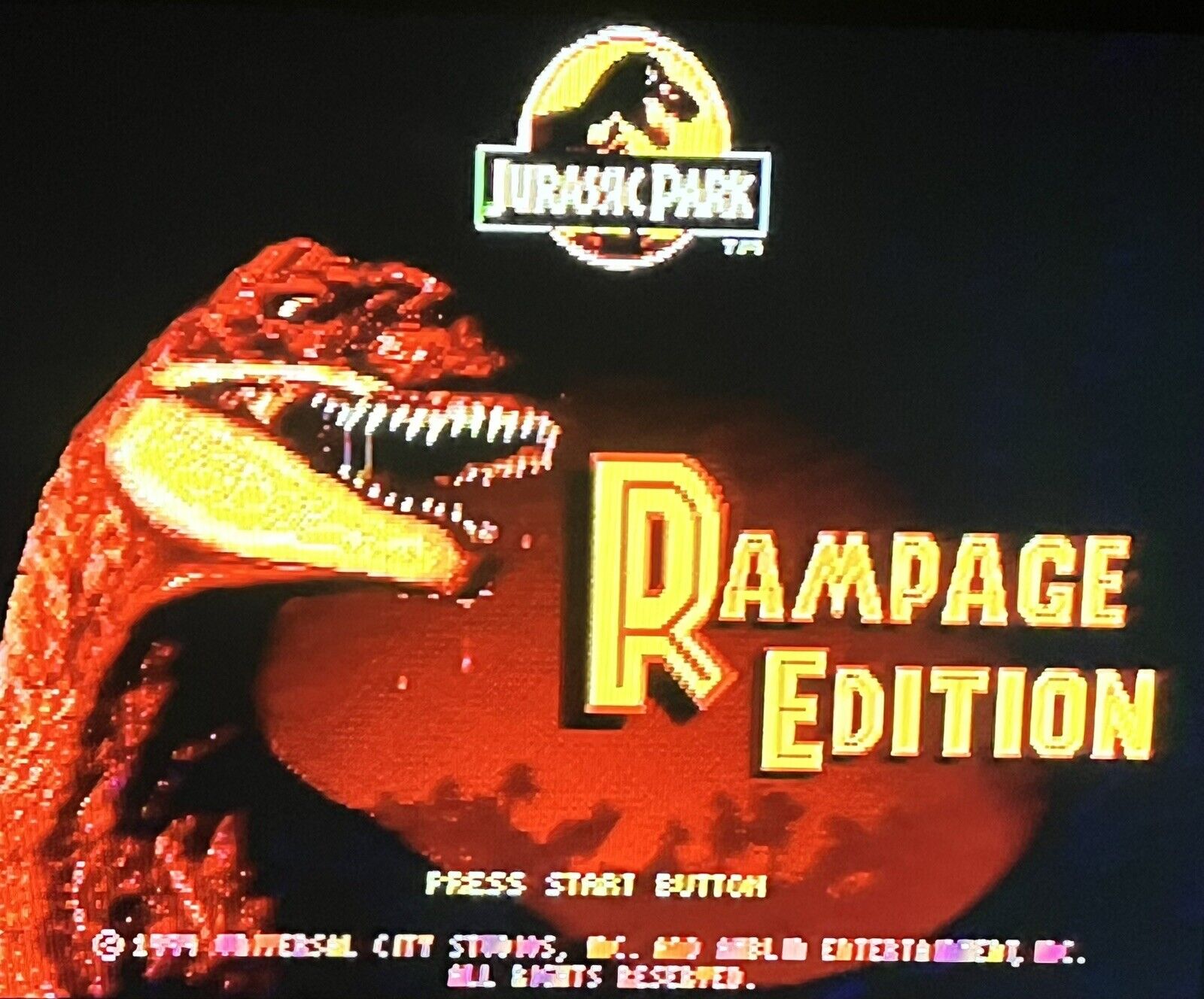 Jurassic Park Rampage Edition - TecToy