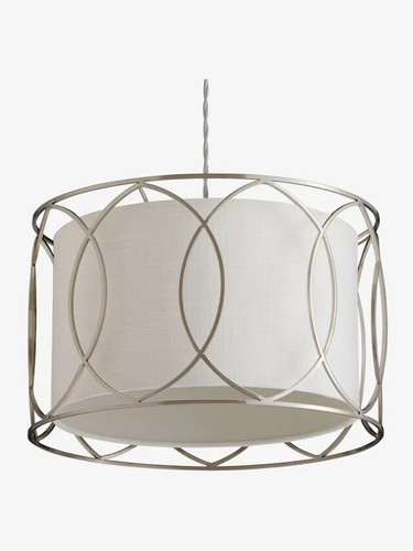 NEXT Chrome Claridge Easy Fit Lamp Shade