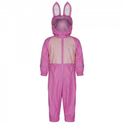 REGATTA PUDDLE WATERPROOF ALL IN ONE CHARCO RAIN SUIT KIDS CHILDS BOYS GIRLS - Picture 9 of 26