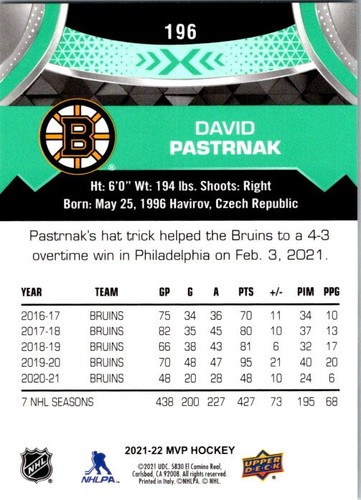 2021-22 Upper Deck MVP Hockey - Pick Choose Your Cards - Picture 393 of 501