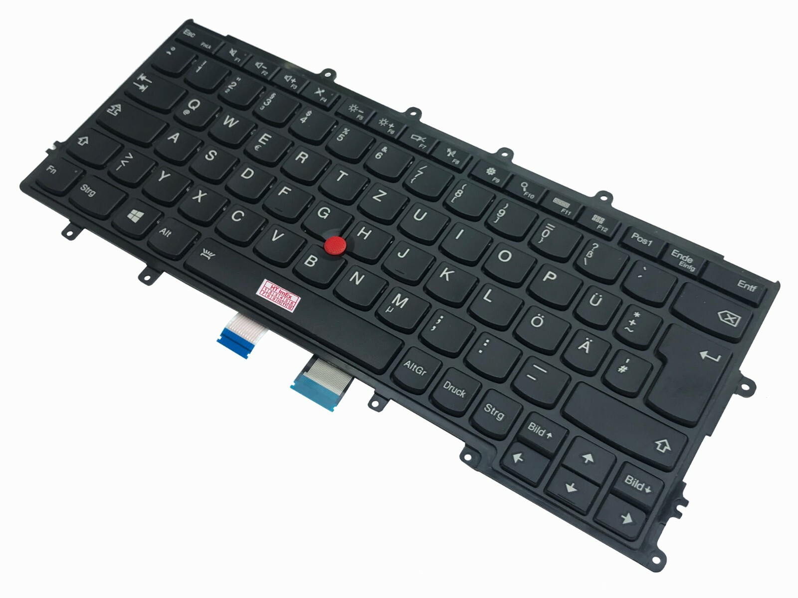 DE - Tastatur Keyboard ohne Beleuchtung kompatibel für Lenovo Thinkpad X240