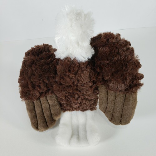 Wild Republic Bald Eagle Standing Realistic 9" Stuffed Animal Plush Bird Toy - Picture 5 of 10