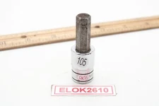 Snap On FA12A   3/8" 3/8" Drive SAE Chrome Standard Hex Bit Socket Driver USA