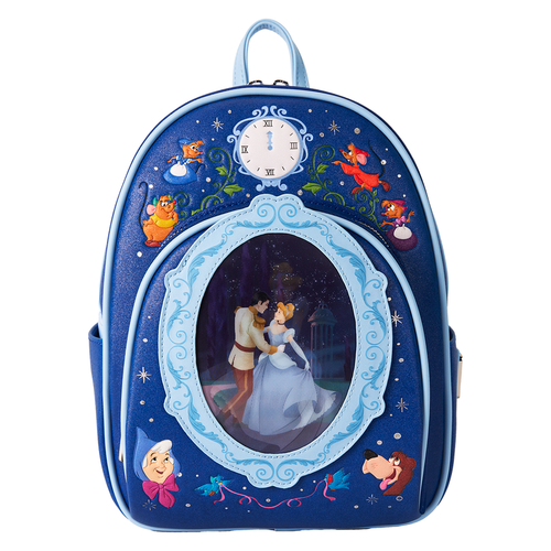 Loungefly Disney Cinderella 75th Anniversary Royal Ball Lenticular Mini Back-NEW - Picture 3 of 10