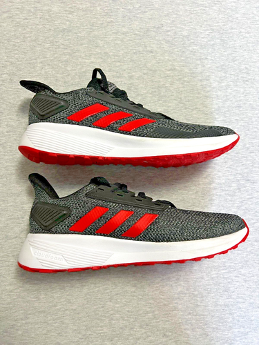 Adidas Cloudfoam Ortholite Black Active Red Running Shoes Mens 7 Sneakers G28902 - Picture 4 of 14