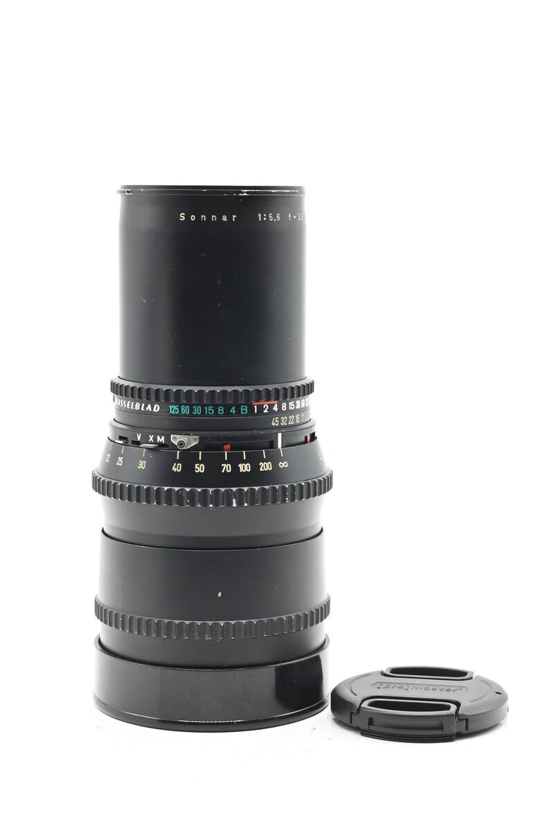 Hasselblad 250mm f5.6 Zeiss Sonnar C T* Lens Black *Read Hasselblad 250mm f5.6 Zeiss Sonnar C T* Lens Black *Read