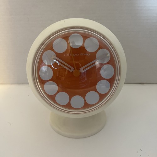 Retro Space Age MCM Uhr Tokyo Bay Longford Designs Groovy 60’s Styling LOOK