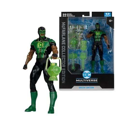 DC McFarlane Edición Coleccionista Onda 8 7 Pulgadas Linterna Verde Simon Baz EN STOCK - Imagen 1 de 2