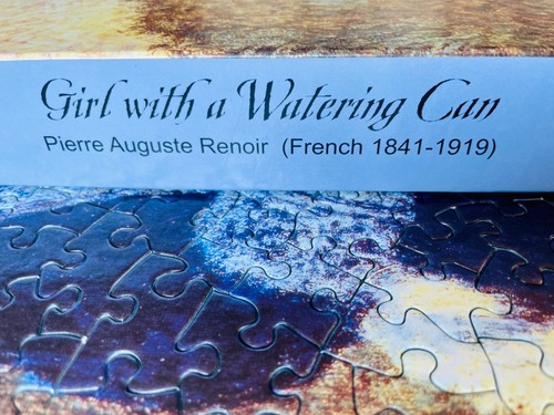 Laurel Ink “Girl With A Watering Can” RENOIR 500pcs Jigsaw Puzzle 100% COMPLETE! - Picture 5 of 10