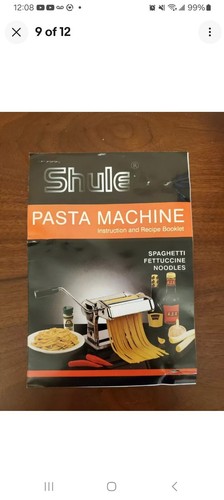 Shule Home Pasta Maker Stainless Steel Pasta Noodle Roller Machine New - Picture 5 of 6