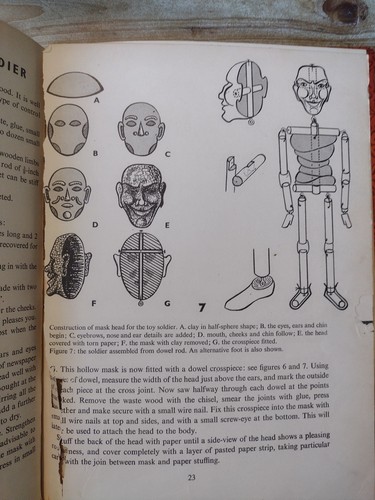 Marionetten, The How To Do It Serie Nr. 43, Donald Seager, 1952, Vintage Buch - Bild 2 von 6