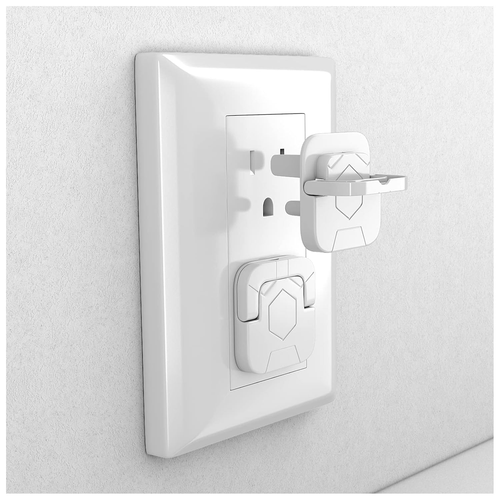 4Our Kiddies Baby-Proof Outlet Covers (60 Pack) - Child Safety Electric Plug Pro - Picture 11 of 12