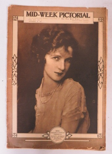 (10) 1920's NY Times Mid -Week Pictorial Magazine Newspaper Lot - Picture 22 of 23