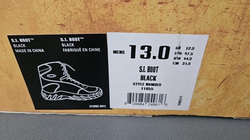 OAKLEY SI Hombres BOTAS DE CUERO NEGRAS Talla 13 Elite SF 11055 001 Zapatos Tácticos - Imagen 3 de 9