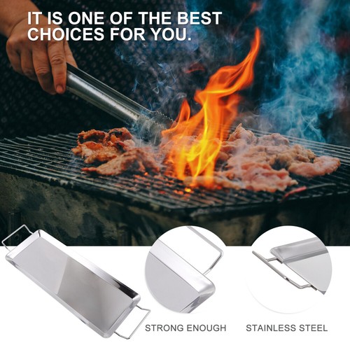 Stainless Steel Bakeware BBQ Accessory Outdoor Barbecue Grill Plate - Picture 10 of 12