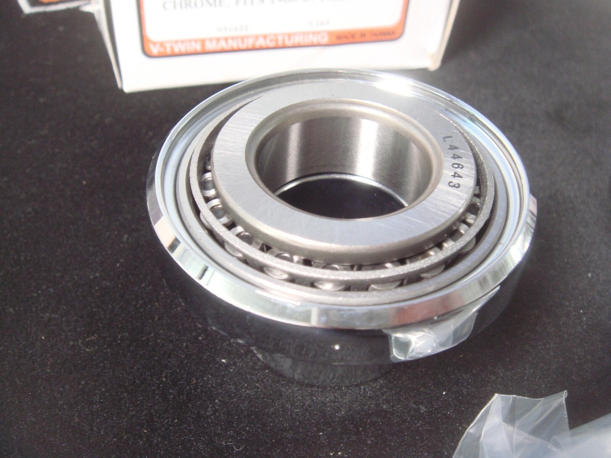 V-TWIN【ブイツイン】RAKED ネック カップ セット ！ハーレー！ Harley 3 Degree Neck Cup Set Raked Kit Big Twin Chopper