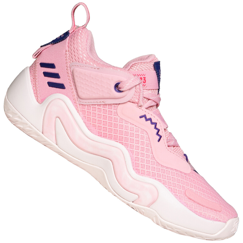баскетбольная куртка adidas D.O.N. Выпуск №3 Kinder Basketballschuhe Donovan Mitchell GY2863 rosa neu