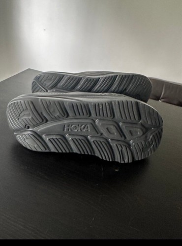 Hoka Ora Recovery 3 schwarze bequeme Damen-Slipper Pantoletten Sandalen Gr: 6 W - Bild 2 von 5