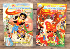 DC Super Hero Girls: Hits and Myths & Summer Olumpics Comics Set of 2- VG- PB