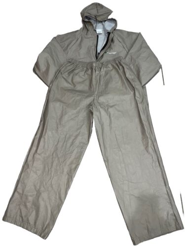 Frogg Toggs Ultra-Lite Regenanzug M/L Khaki Herren Gr. M/L Top Gebraucht - Bild 2 von 13