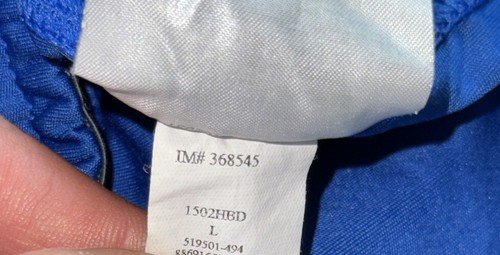 Nike Men's Dri-Fit Shorts Royal Blue Size L Large Pockets Loose Drawstring - 第 7/8 張圖片