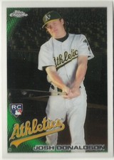 2010 Topps Chrome Josh Donaldson Rookie Oakland Athletics #191