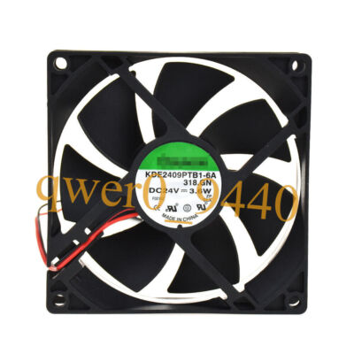 KDE2409PTB1-6A DC24V 3.6W for Sunon Inverter Fan 90*90*25mm 2Pin