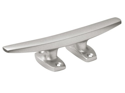 Botín de barco 4 orificios (150 mm de aluminio base abierta muelle de amarre cubierta marina seguro) - Imagen 1 de 2