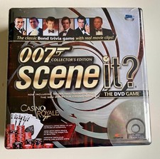 James Bond 007 Scene It DVD Game NEW SEALED Collector's Edition Tin Box (2006)