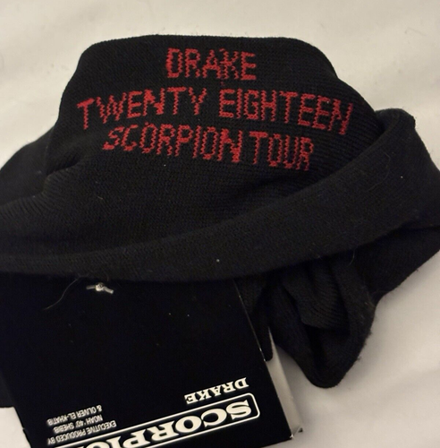 Calcetines exclusivos Drake Scorpion Tour VIP 2018 - Imagen 4 de 5