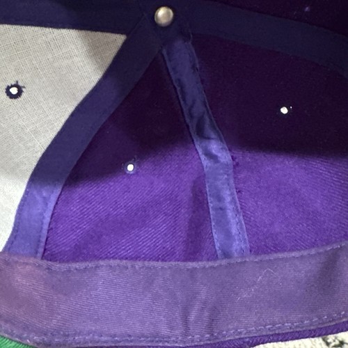 RARE Vintage LSU Fighting Tigers Starter 100% Wool Snapback Hat Cap The Natural - Picture 12 of 15