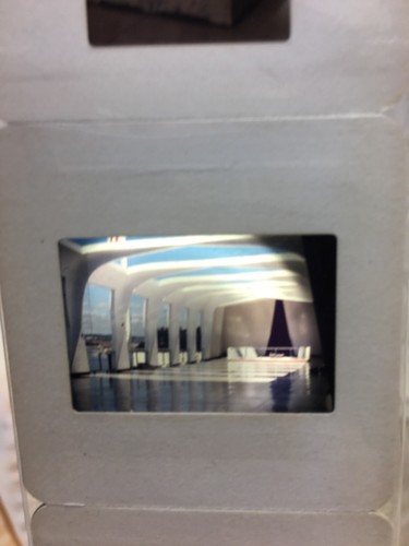 Vintage Set Of 5 Slides "USS Arizona Memorial" Pics from Navy, Hawaii Archives  - Picture 6 of 7