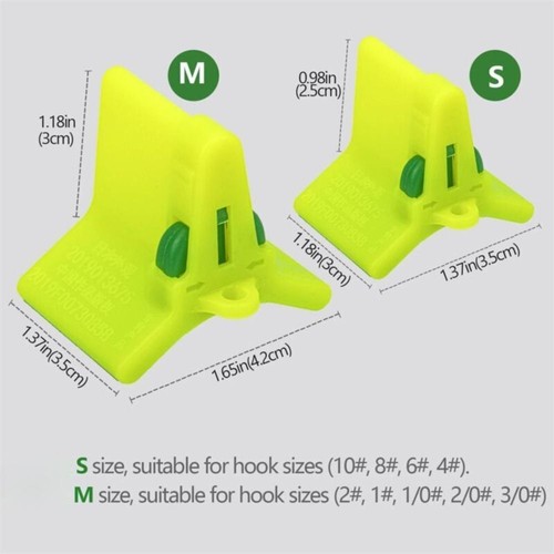 Protector Fishing Protective Sleeve Fish Hooks Covers Case Treble Hooks Cover - Picture 2 of 14